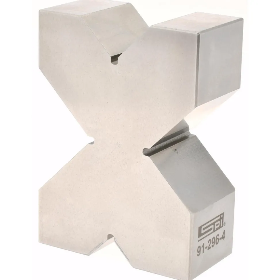 V-Block: 2" Max Capacity, 90° V Angle