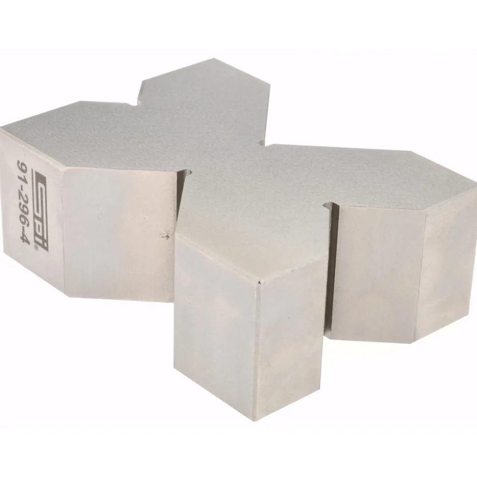 V-Block: 2" Max Capacity, 90° V Angle