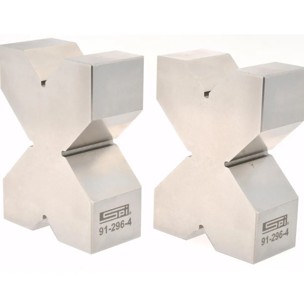 V-Block: 2" Max Capacity, 90° V Angle