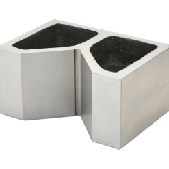 V-Block: 4-1/2" Max Capacity, 90° V Angle