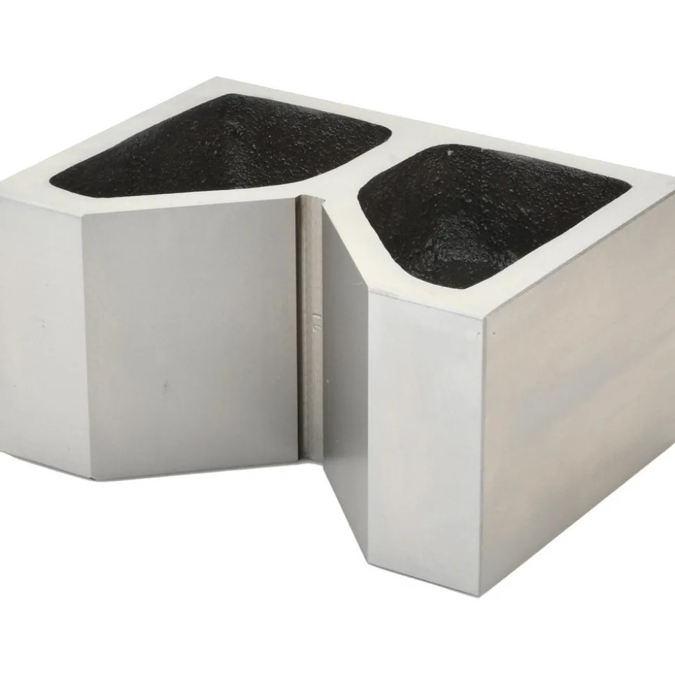 V-Block: 4-1/2" Max Capacity, 90° V Angle