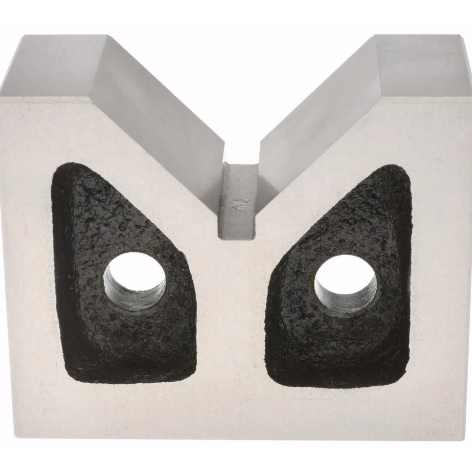 V-Block: 1-3/4" Max Capacity, 90° V Angle