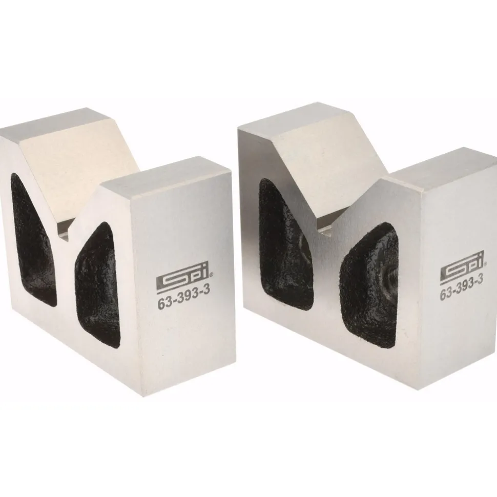 V-Block: 1-3/4" Max Capacity, 90° V Angle