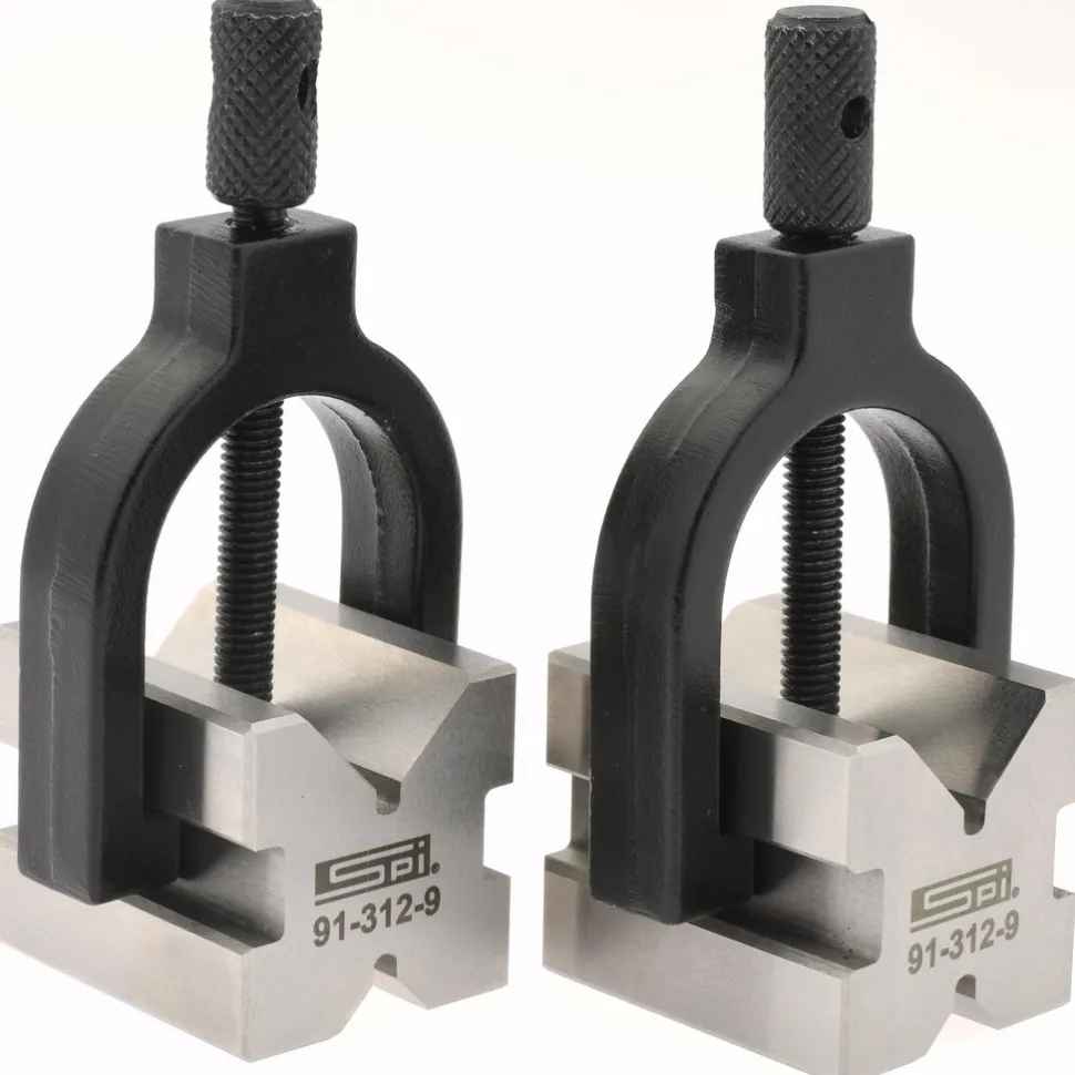 V-Block: 13/16" Max Capacity, 90° V Angle