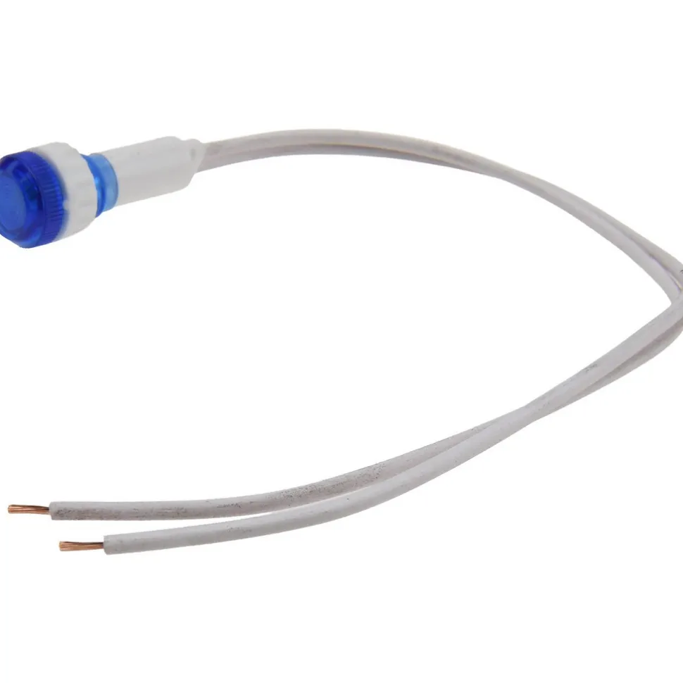 24 V Blue Lens Indicating Light
