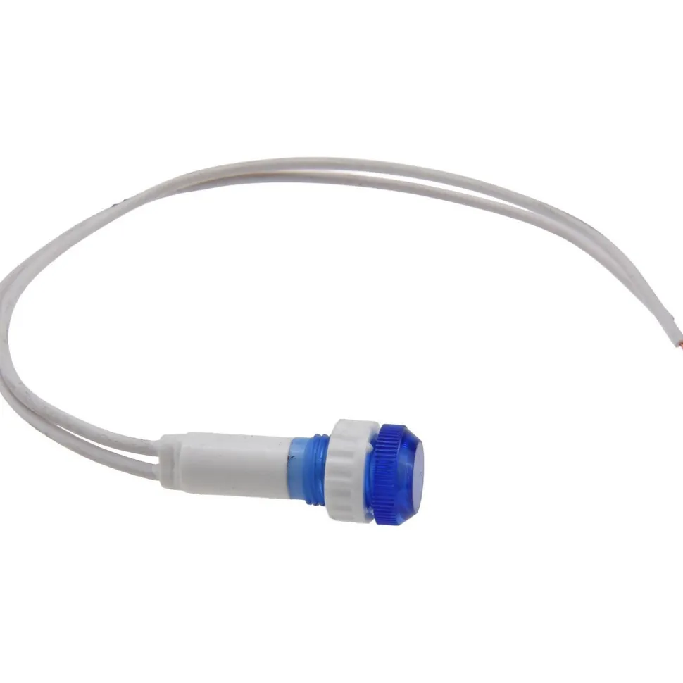 24 V Blue Lens Indicating Light