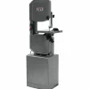 Vertical Bandsaw: 13-1/2" Throat Depth, 6" Height Capacity, Step Pulley & Variable Speed Pulley Drive