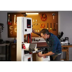 Vertical Bandsaw: 13" Throat Depth, 13" Height Capacity, Belt Drive
