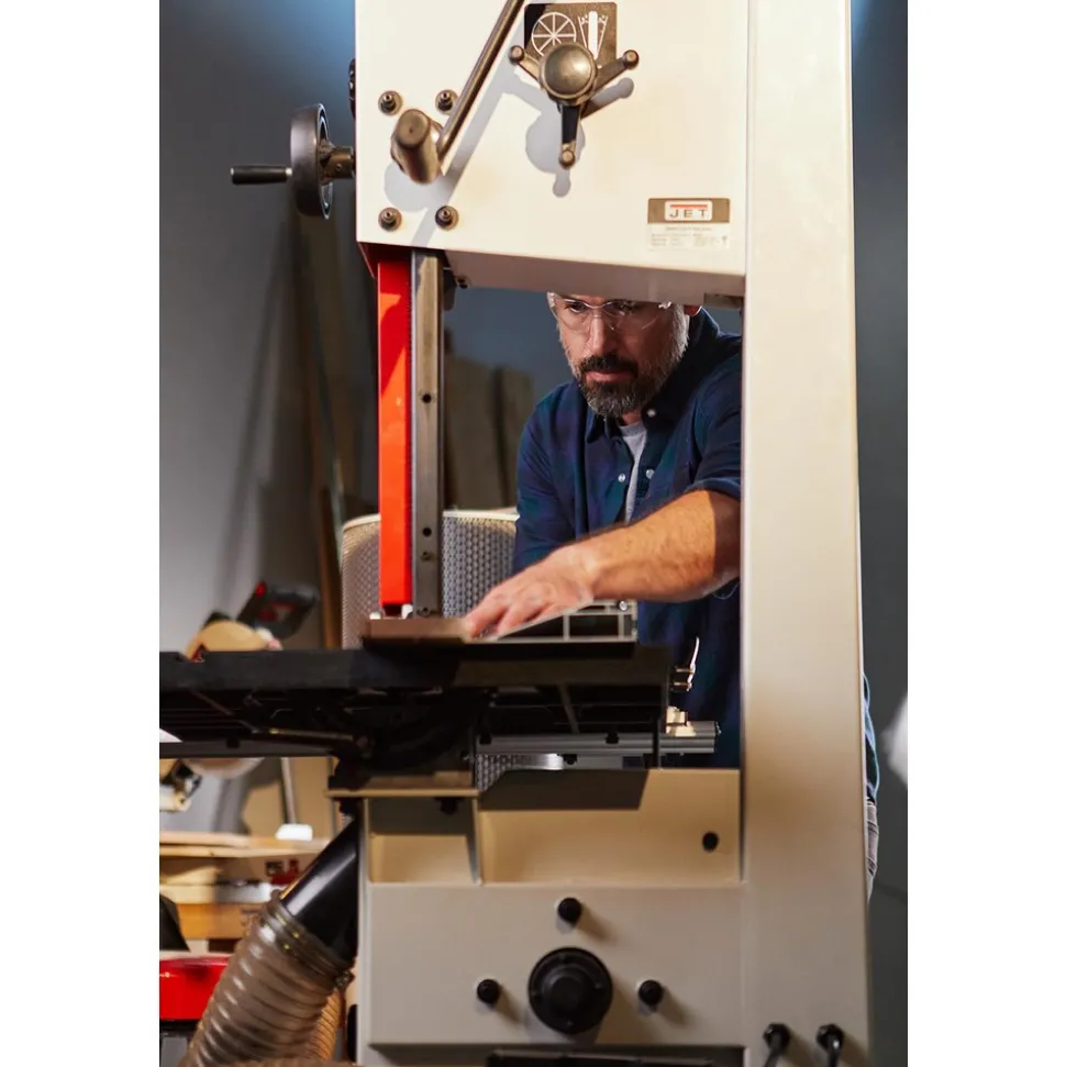 Vertical Bandsaw: 13" Throat Depth, 13" Height Capacity, Belt Drive