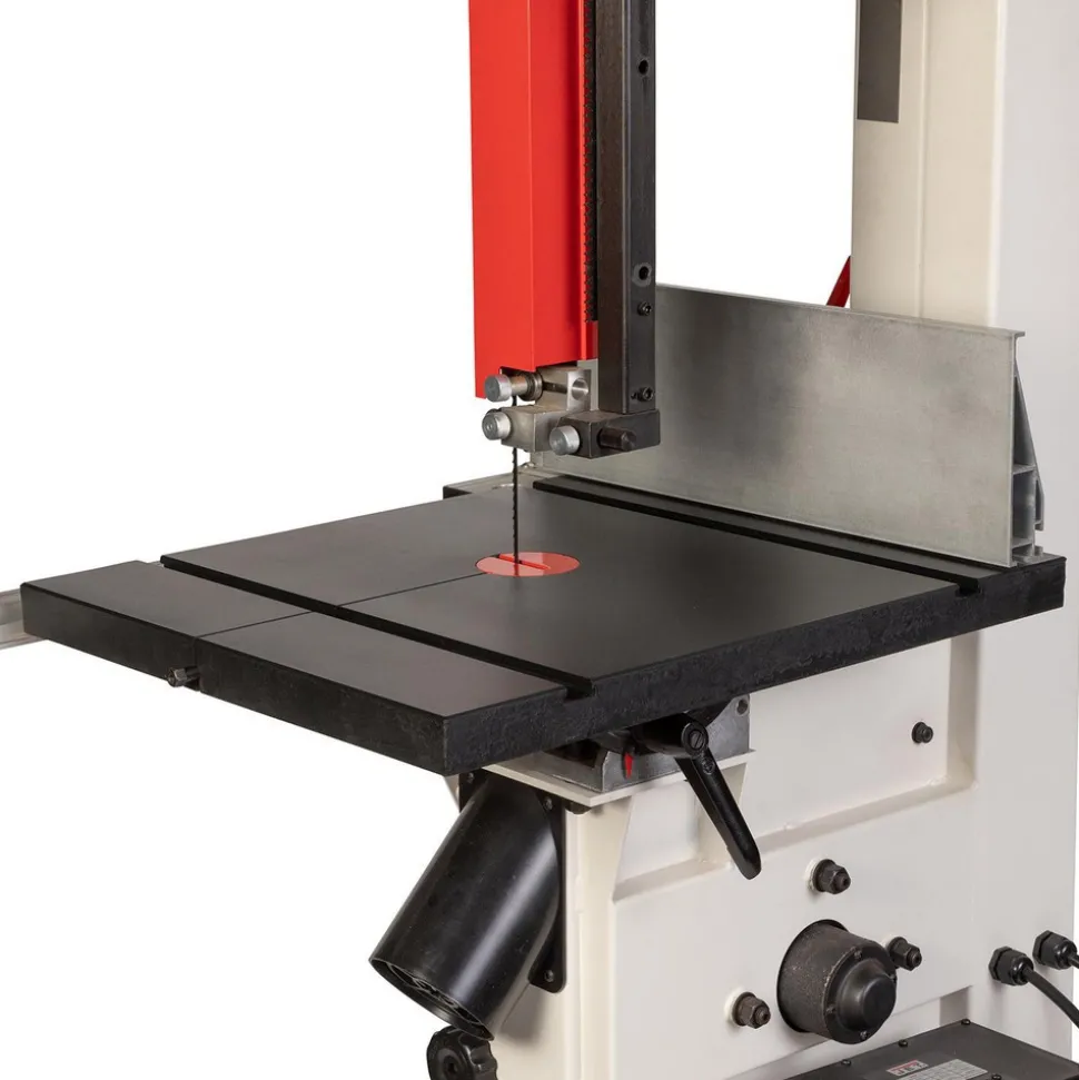 Vertical Bandsaw: 13" Throat Depth, 13" Height Capacity, Belt Drive