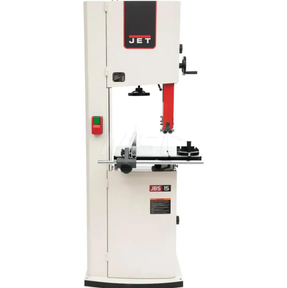 Vertical Bandsaw: 14-1/8" Throat Depth, 14" Height Capacity, Step Pulley Drive