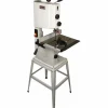 Vertical Bandsaw: 10" Throat Depth, 4-1/8" Height Capacity, Poly V Drive