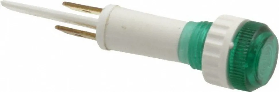 24 V Green Lens Indicating Light