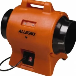 230V 0.33 hp 8" Inlet/Outlet Electric (AC) Axial Blower