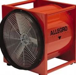 230V 2 hp 26" Inlet/Outlet Electric (AC) Axial Blower