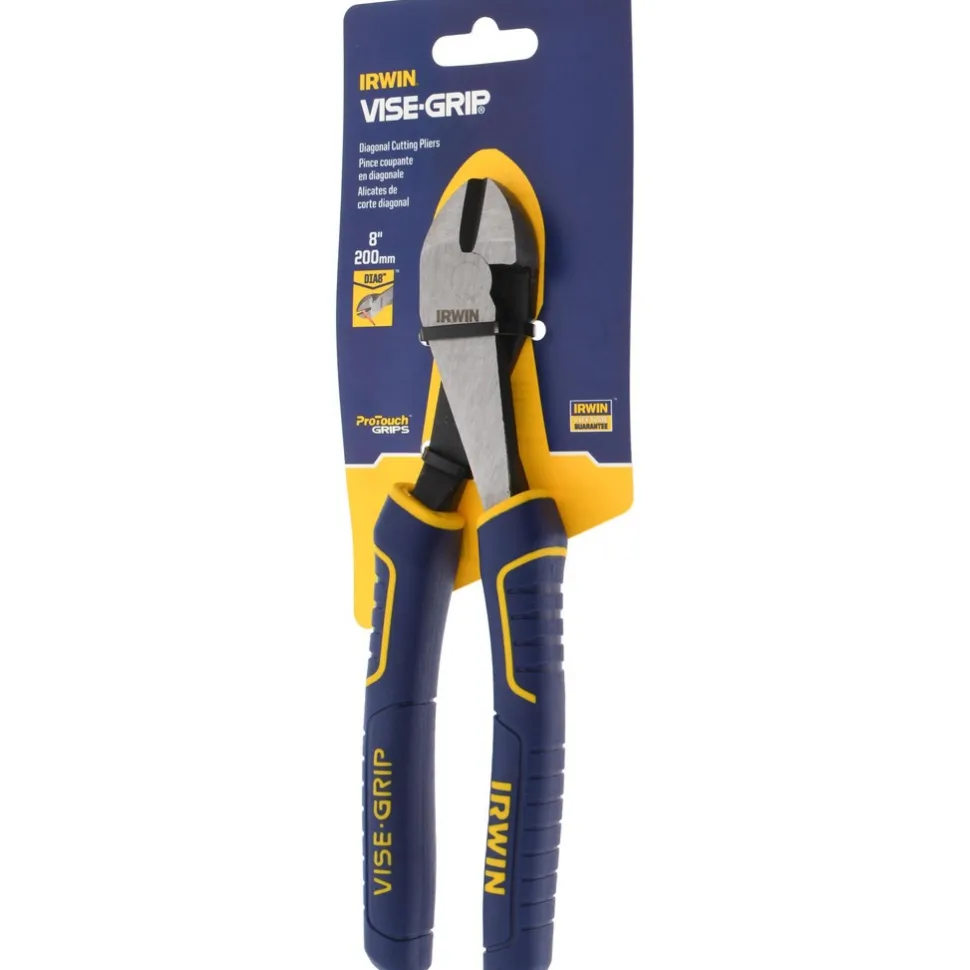Vise-Grip Diagonal Cutting Plier: 8"