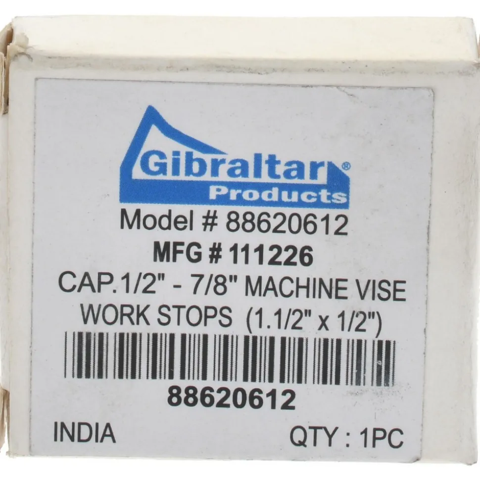 Vise Jaw Accessory: Work Stop