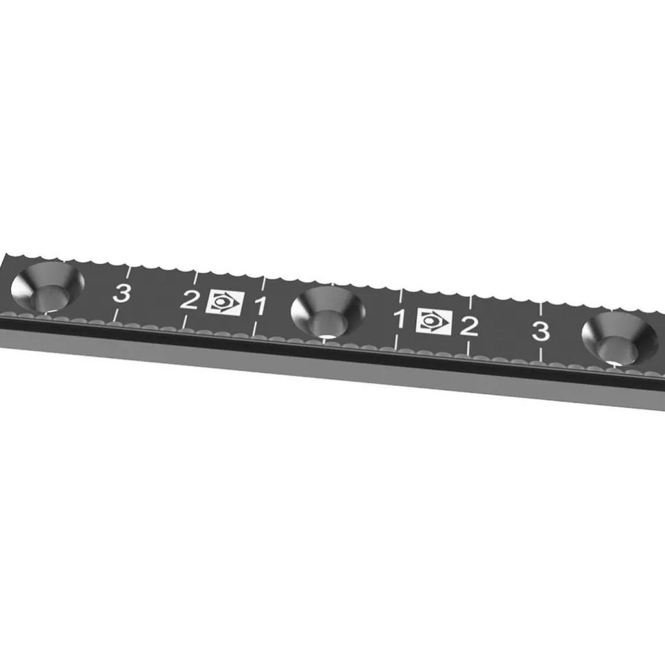 Vise Jaw Grips: Edge Type: Serrated; Maximum Grip Height (mm): 3.17; Maximum Grip Height (Inch): 0.1250; Overall Width (mm): 12.70; Overall Width (Decimal Inch - 4 Decimals): 0.5000