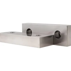 Vise Jaw: 6.13" Wide, 2" High, 1.0000" Thick, Flat