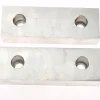 Vise Jaw: 6.13" Wide, 2" High, 1.5000" Thick, Flat