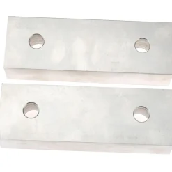 Vise Jaw: 6.13" Wide, 2" High, 1.5000" Thick, Flat