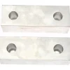Vise Jaw: 6.00" Wide, 2" High, 2.0000" Thick, Flat