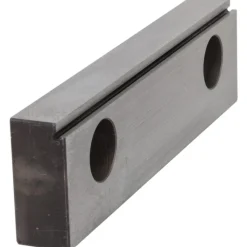 Vise Jaw: 5.97" Wide, 1.6350" High, 0.7250" Thick, Step