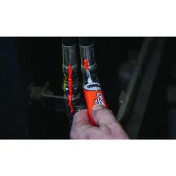 Visual Vibratory Indicator: Neon Orange, Tamperproof, Squeeze Tube Tip