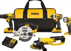 20.00 Volt Cordless Tool Combination Kit