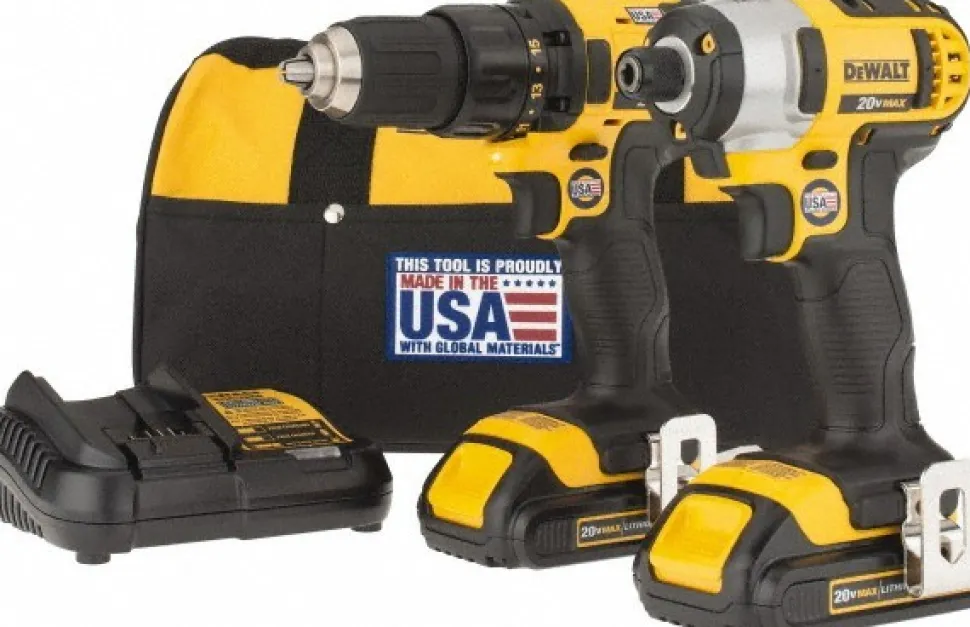 20.00 Volt Cordless Tool Combination Kit