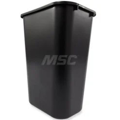 Wastebasket Trash Container, 41 Qt, Black