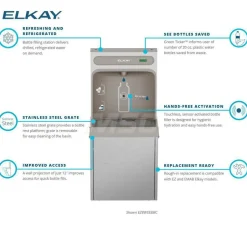 Water Cooler & Fountain: 8.0 GPH Cooling Capacity