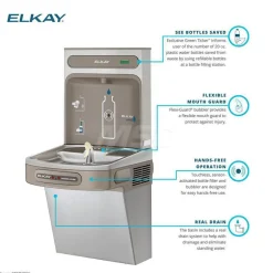 Water Cooler & Fountain: 8.0 GPH Cooling Capacity