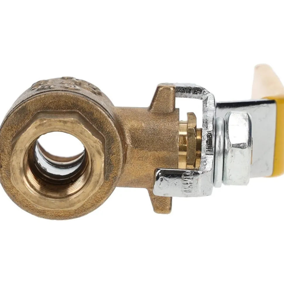2-Way Manual Ball Valve: 1/4" Pipe, Full Port