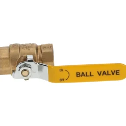 2-Way Manual Ball Valve: 3/4