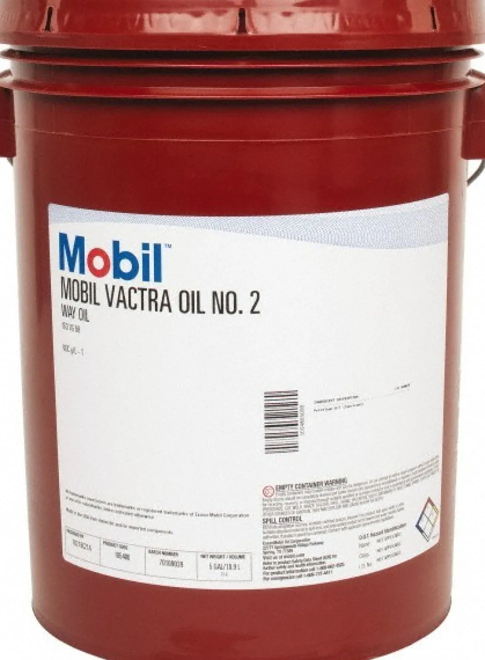 Way Oil: Vactra #2, 5 gal Pail