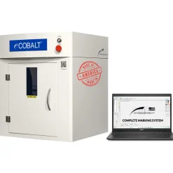 20 W Class I Laser Marking Machine: 6.89"x6.89", Fiber Laser, FDA & ANSI