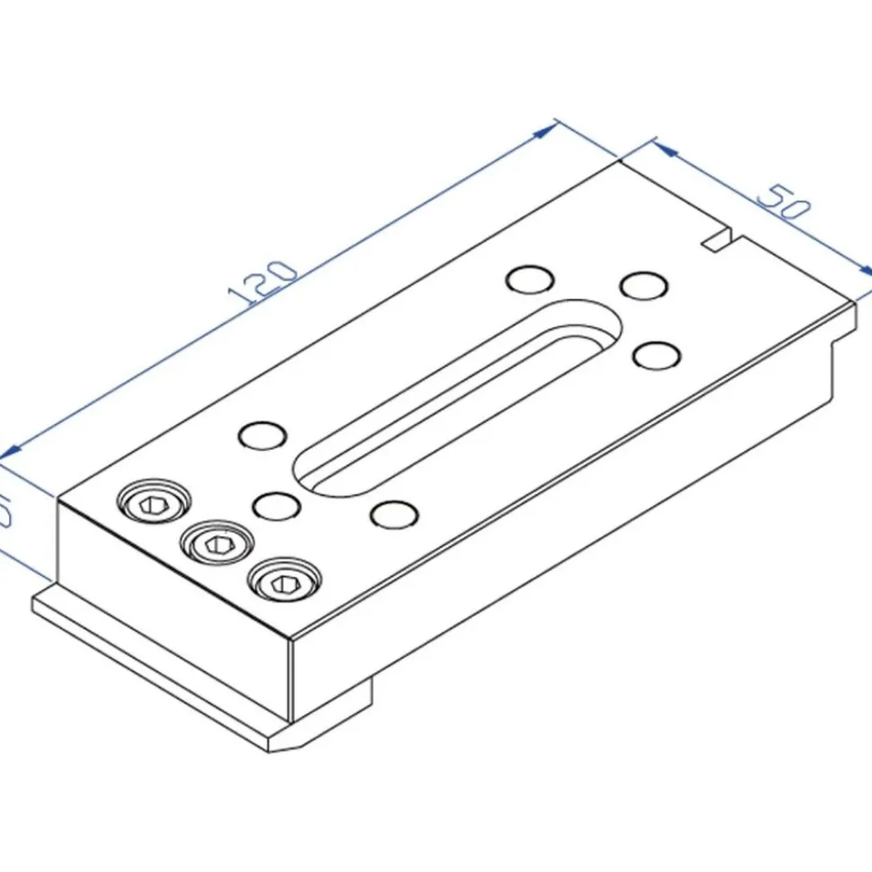 WEDM Vises: Compatible Workpiece Shape: Rectangle, Square; Maximum Clamping Width (mm): 115.00; Maximum Workpiece Weight (kg): 20.00; Tightening Torque (Nm): 10.00