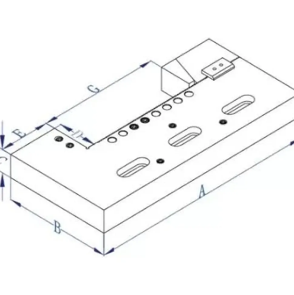 WEDM Vises: Compatible Workpiece Shape: Rectangle, Square; Maximum Clamping Width (mm): 150.00; Maximum Workpiece Weight (kg): 20.00; Tightening Torque (Nm): 10.00