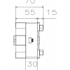 WEDM Vises: Compatible Workpiece Shape: Rectangle, Square; Maximum Clamping Width (mm): 60.00; Maximum Workpiece Weight (kg): 10.00; Tightening Torque (Nm): 10.00