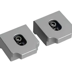 WEDM Workholding Accessories: Accessory Type: End Clamps; For Use With: for mounting a ruler directly on the machine table without reference elements.; Series: RHS-3R
