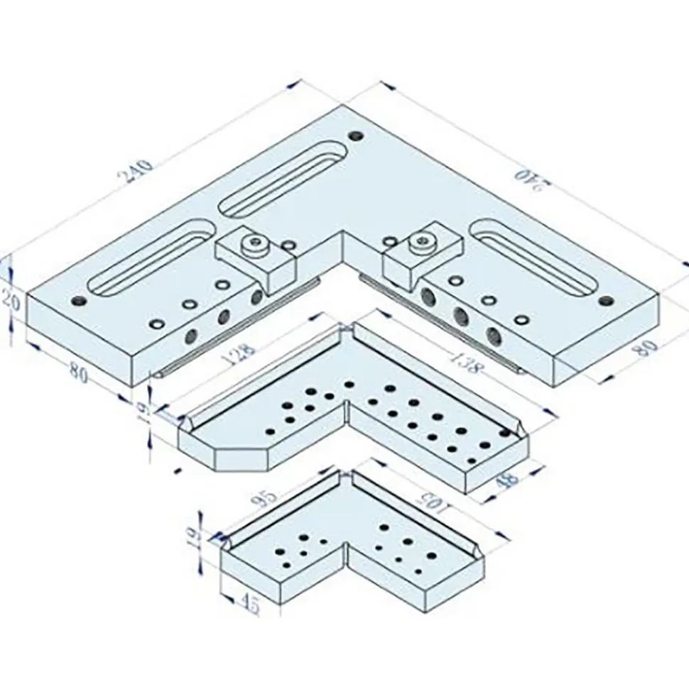 WEDM Workholding Kits: Kit Type: RHS-3R-WEDM; Series: RHS