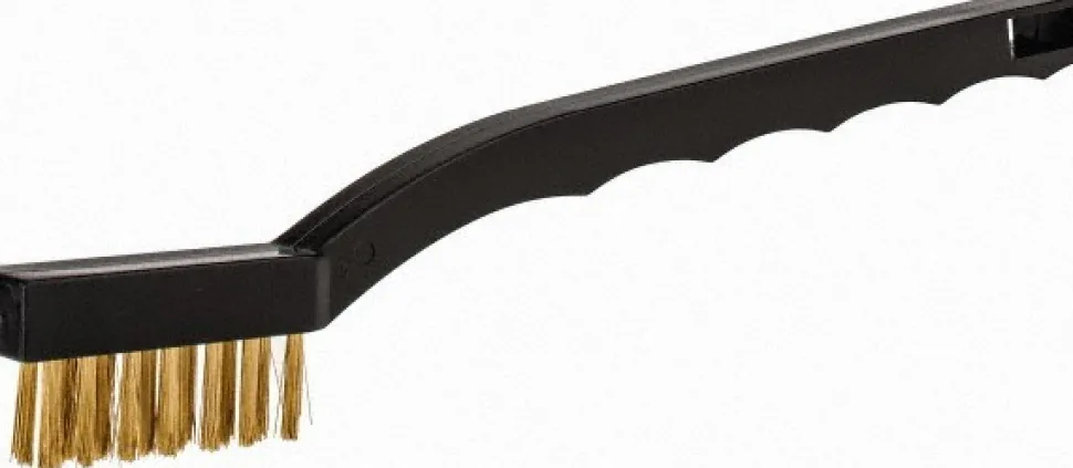 Welder Brush: 3 Row, 7 Column, Brass