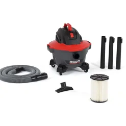 Wet/Dry Vacuum: Electric, 6.0 gal