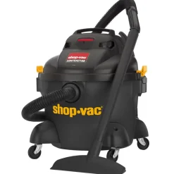 Wet/Dry Vacuum: Electric, 6.0 gal, 3.5 hp, 12.0 Amp