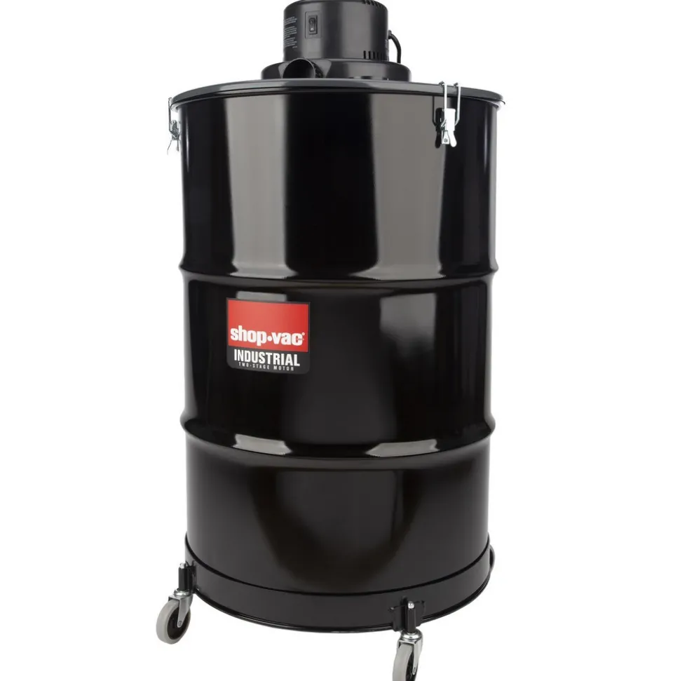 Wet/Dry Vacuum: Electric, 55.0 gal, 3.0 hp, 12.0 Amp