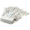 Wet Mop Cut: Clamp Jaw, Medium, White Mop, Cotton