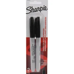Wet Surface Pen: Black, AP Non-Toxic, Fine Tip