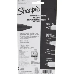 Wet Surface Pen: Black, AP Non-Toxic, Chisel Tip
