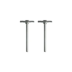 Wheel Brush: 3/4" Wheel Dia, 1/16" Face Width, Straight